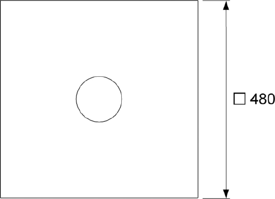 Tece Drainpoint S Трап для душа точечный: с сифоном и декоративной решеткой, цвет: хром матовый KDP-S120