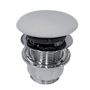 Kerasan Nolita Донный клапан Click-Clack 1" 1/4, универсальный с керамич. крышкой, цвет: grigio matt 923359