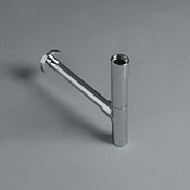 Simas Baden Baden Сифон для раковины цилиндрической формы на 1/4, латунный, цвет: хром глянцевый SIF 270cr