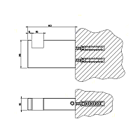 Gessi Rettangolo Accessories Крючок для полотенца, подвесной, цвет: chrome 20921#031