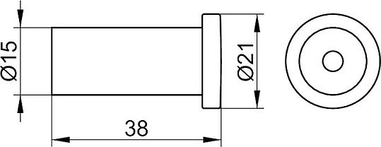 Keuco Plan Крючок одинарный, цвет: хром 14916 010000