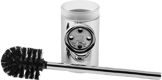 Hansgrohe Logis Ершик подвесной с держателем, колба матовое стекло, латунь цвет: хром 40522000