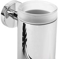 Hansgrohe Logis Ершик подвесной с держателем, колба матовое стекло, латунь цвет: хром 40522000