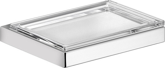 Keuco Edition 11 Мыльница со стеклянной чашей, подвесная, цвет: хром 11155 019000