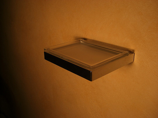 Keuco Edition 11 Мыльница со стеклянной чашей, подвесная, цвет: хром 11155 019000