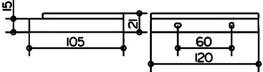 Keuco Edition 11 Мыльница со стеклянной чашей, подвесная, цвет: хром 11155 019000