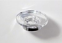 Keuco Plan Мыльница со стеклянной чашей, подвесная, цвет: хром 14955 019000