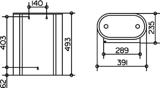 Keuco Plan Мусорное ведро, цвет: хром 14988 010000