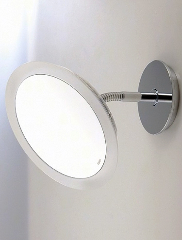 Keuco Bella Vista Косметическое зеркало с подсветкой 21,8x22x21,8h см, цвет: хром 17605 019000