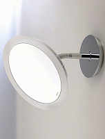 Keuco Bella Vista Косметическое зеркало с подсветкой 21,8x22x21,8h см, цвет: хром 17605 019000