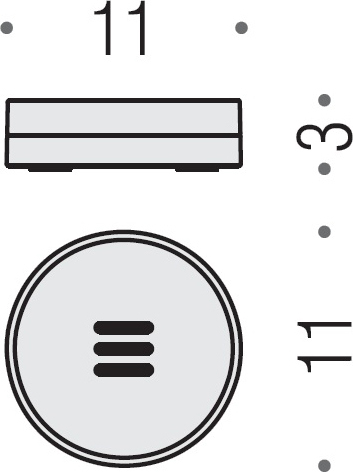 Colombo Design Mini Мыльница настольная со стеклянной чашей, латунь, цвет: chrome B5240.CR-VAN