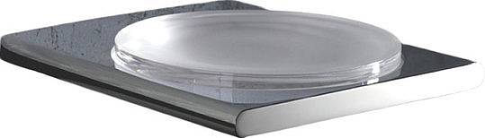 Keuco Edition 400 Мыльница со стеклянной чашей, подвесная, цвет: хром 11555 019000