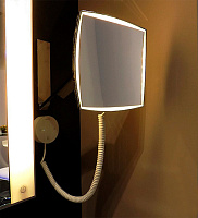 Keuco ILook Move Косметическое зеркало с изменяемой температурой подсветки, подвесное, цвет: хром 17613 019000