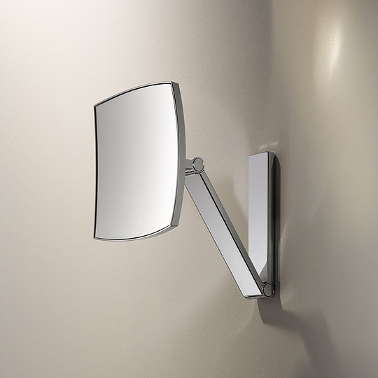 Keuco Kosmetikspiegel Косметическое зеркало iLook_move подвесное, 5-ти кратное увеличение, цвет:хром 17613 010000