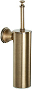 TW Harmony 220 Ершик для унитаза подвесной с латунной колбой, цвет: бронза TWHA220br