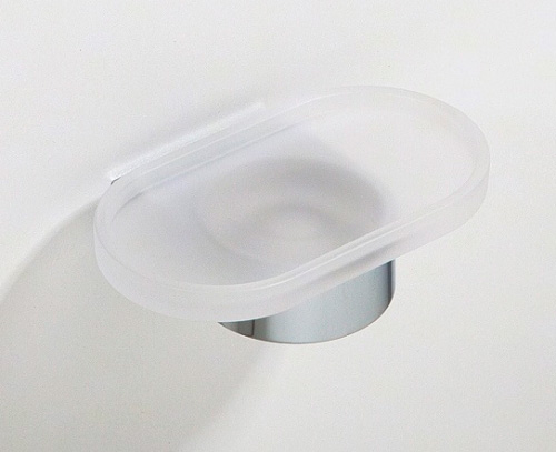 Keuco Edition 300 Мыльница со стеклянной чашей, подвесная, цвет: хром 30055 019000