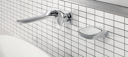 Kludi Ambienta Мыльница с керамической чашей, подвесная, цвет: хром 5398505