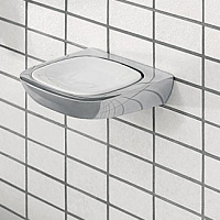 Kludi Ambienta Мыльница с керамической чашей, подвесная, цвет: хром 5398505