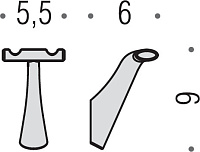 Colombo Design Land Крючок для полотенец, подвесной, цвет: chrome BCD67.CR