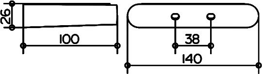 Keuco Elegance New Мыльница со стеклянной чашей, подвесная, цвет: хром 11655 019000
