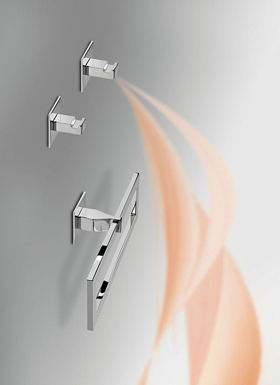 Colombo Design Forever Крючок для полотенец, подвесной, цвет: chrome BLC67.CR