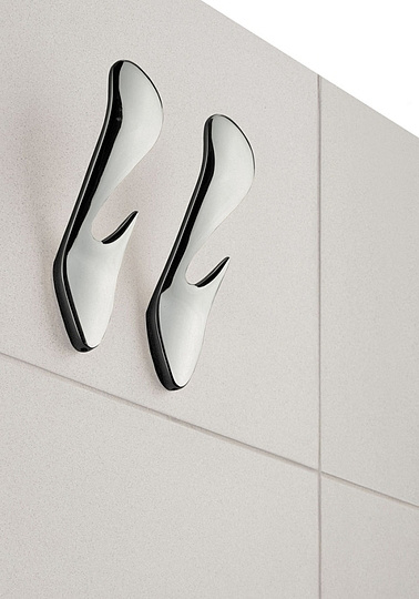 Colombo Design Khala Крючок для полотенец, подвесной, цвет: chrome BMH17.CR