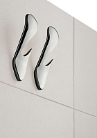 Colombo Design Khala Крючок для полотенец, подвесной, цвет: chrome BMH17.CR