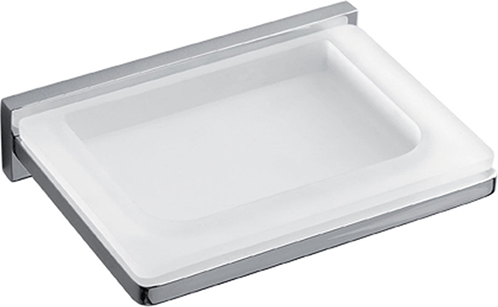 Colombo Design Look Мыльница подвесная со стеклянной чашей, латунь, цвет: chrome B1601.CR-VAN