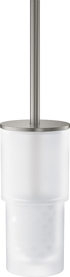 Grohe Atrio New Ершик для унитаза подвесной со стеклянной колбой, цвет: нержавеющая сталь 40314DC3