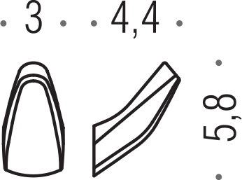 Colombo Design Road Крючок для полотенец, подвесной, одинарный, цвет: chrome BMO17.CR