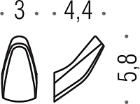 Colombo Design Road Крючок для полотенец, подвесной, одинарный, цвет: chrome BMO17.CR