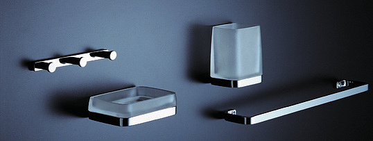 Colombo Design Time Крючок для полотенец, подвесной, тройной, цвет: chrome W4257.CR