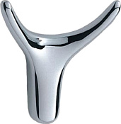 Colombo Design Appenditutto Крючок для полотенец, подвесной, двойной, цвет: chrome BAM17.CR
