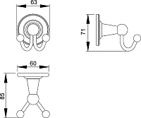 Крючок Timo Nelson 160012/02