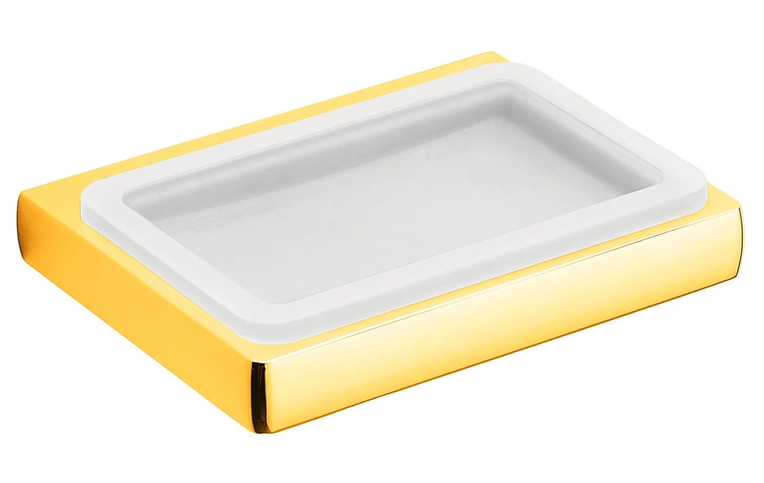 Colombo Design Lulu Мыльница подвесная со стеклянной чашей, латунь, цвет: HPS gold B6201.HPS-VAN