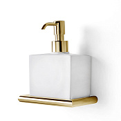 3SC Guy Дозатор для жидкого мыла, подвесной, композитная колба, цвет: золото Lucido GU01DGD