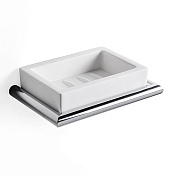 3SC Guy Мыльница с композитной чашей Solid Surface, подвесная, цвет: хром GU01SM