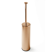 3SC Metal TonDa Ершик для унитаза подвесной с латунной колбой, цвет: oro rosa opaco MET07AGDRM