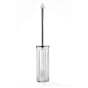 3SC Montblanc Ершик для унитаза напольный со стеклянной колбой, цвет: хром MB17ACRSL