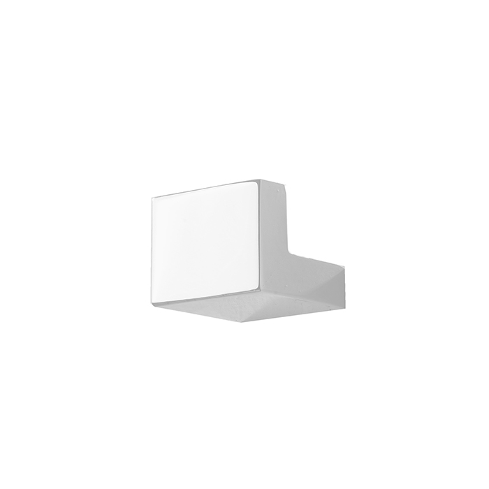 3SC SK Крючок одинарный, цвет белый матовый SK15BO