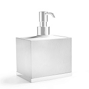 3SC Snowy Дозатор для жидкого мыла, настольный, цвет белый матовый SN01DABO