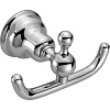 Cisal Arcana Крючок для полотенец двойной, подвесной, цвет: chrome AR09070021