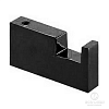 Cisal Quad Крючок для полотенца, подвесной, цвет: night black QU09071040