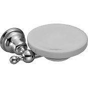 Cisal Arcana Мыльница с керамической чашей, подвесная, цвет: chrome AR09060021