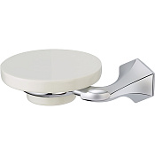 Cisal Cherie Мыльница с керамической чашей, подвесная, цвет: chrome CE09060021