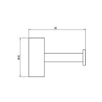 Gattoni Easy Крючок цвет хром 0522/ABC0