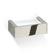 Decor Walther Brick WSS Мыльница с керамической чашей, подвесная, цвет: никель полированный 0591134