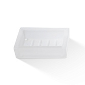 Decor Walther Corner DW 970 Мыльница со стеклянной чашей, настольная, цвет: стекло 0816757