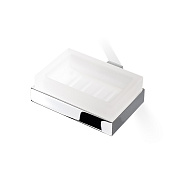 Decor Walther Corner WSS Мыльница со стеклянной чашей, подвесная, цвет: хром 0561800