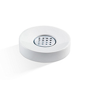 Decor Walther Universal DW 603 Мыльница с керамической чашей, настольная, цвет: сталь 0815200